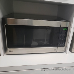 LG LMS1531ST 1,100-Watt, 1.5-cu ft Countertop Microwave